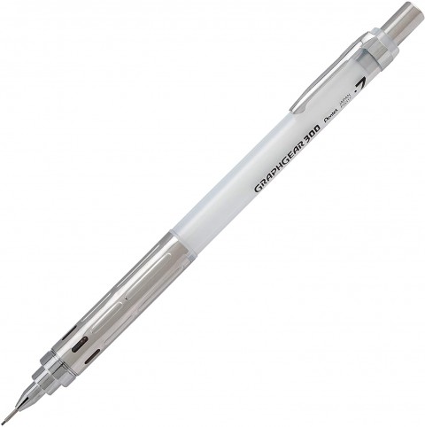 Pentel GraphGear 300 0.7 mm Mekanik Kurşun Kalem - Beyaz