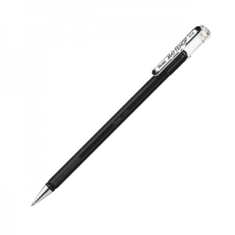 Pentel MatteHop 1.0mm Siyah Kağıda Yazabilen Jel Kalem Siyah