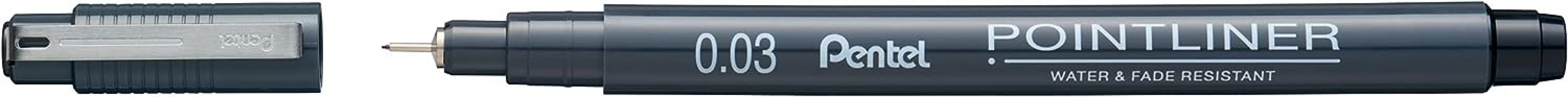 Pentel Pointliner Fiber Uçlu Teknik Çizim Kalemi 0.03mm