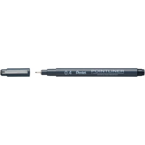 Pentel Pointliner Fiber Uçlu Teknik Çizim Kalemi 0.4mm