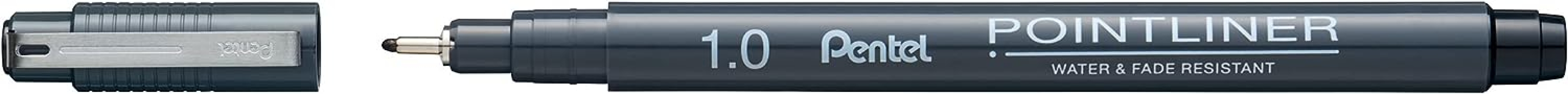 Pentel Pointliner Fiber Uçlu Teknik Çizim Kalemi 1.0mm