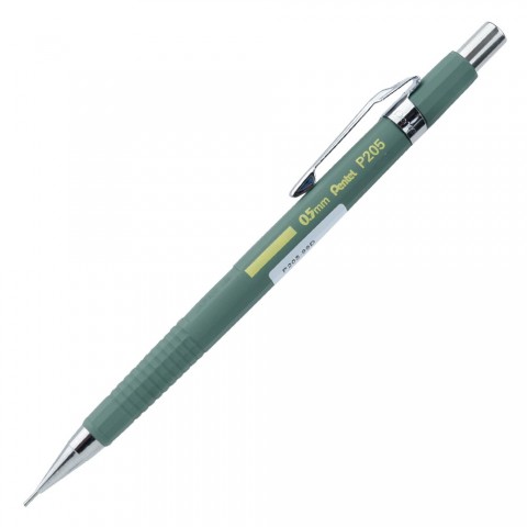 Pentel Sharp 2021 Koleksiyon P205 0.5mm Mekanik Kurşun Kalem - Haki Yeşil