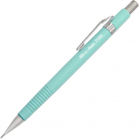 Pentel Sharp Floral Limited Edition P205 Mekanik Kurşun Kalem - Green Bud / P205-97D