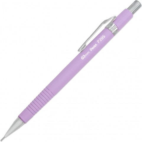 Pentel Sharp Floral Limited Edition P205 Mekanik Kurşun Kalem - Pastel Violet / P205-97V