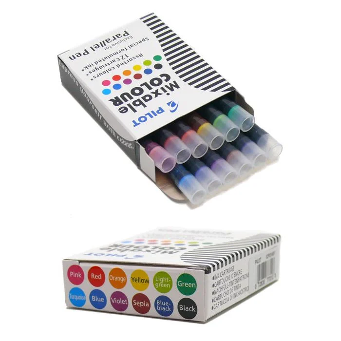 Pilot Parallel Pen Orijinal Kartuş 12'li Karışık Renk / IC-P3-AST