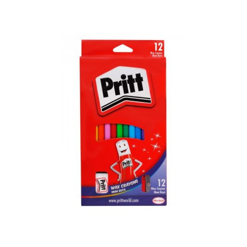 Pritt 12'li Mum Boya Uzun İnce /