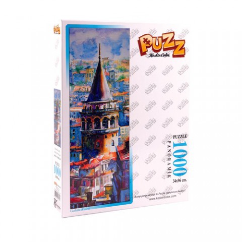 Puzz Galata Kulesi Panoramik Puzzle 1000 Parça