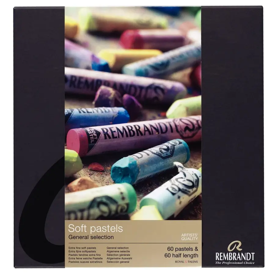 Rembrandt General Selection Soft Pastel 120'li (60+60) Toz Pastel Seti / 31823160
