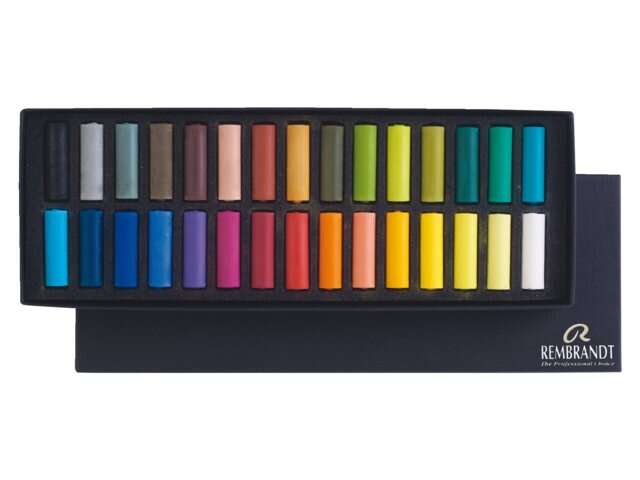 Rembrandt General Selection Soft Pastel 30'lu Yarım Boy Toz Pastel Seti / 31823116