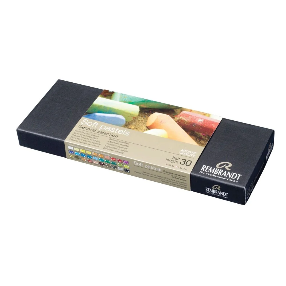 Rembrandt General Selection Soft Pastel 30'lu Yarım Boy Toz Pastel Seti / 31823116