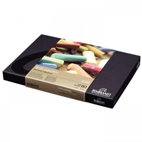 Rembrandt General Selection Soft Pastel 60'lı Yarım Boy Toz Pastel Seti / 31823133