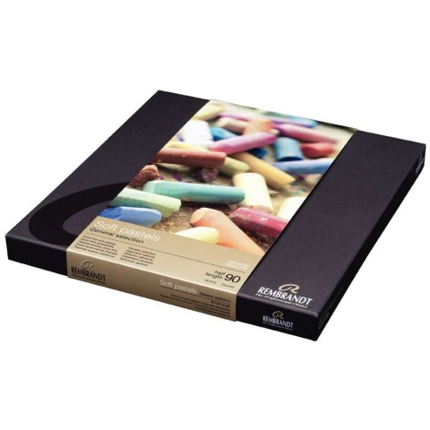 Rembrandt General Selection Soft Pastel 90'lı Yarım Boy Toz Pastel Seti / 31823145