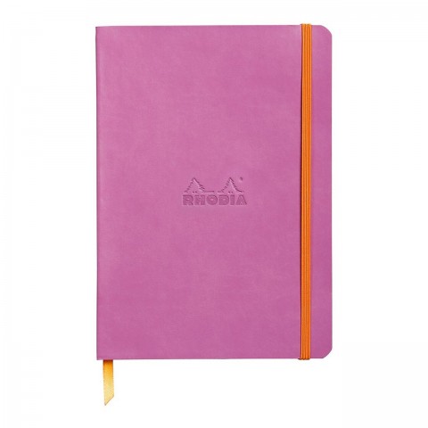 Rhodia Webnotebook A5 80yp Çizgili Yumuşak Kapak Ciltli Not Defteri Lila / 117411
