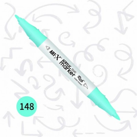 Rich Art-x Çift Uçlu Akrilik Markör No: 148