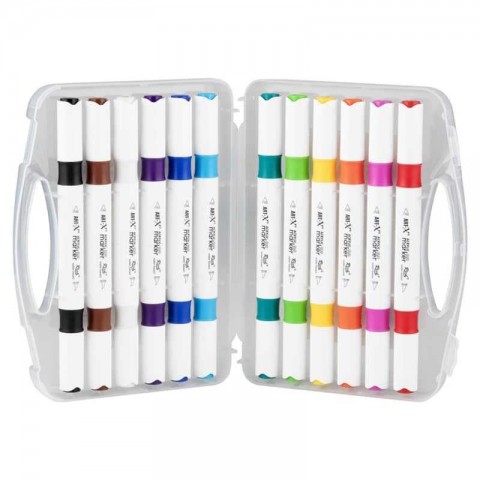 Rich Artx Acrilic Marker Duo 12'li Akrilik Kalem Seti /