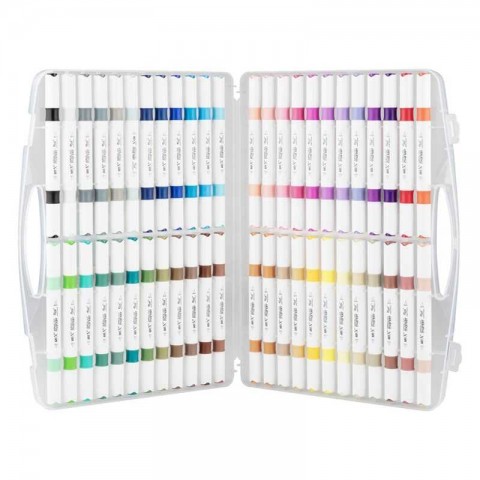 Rich Artx Acrilic Marker Duo 48'li Akrilik Kalem Seti /