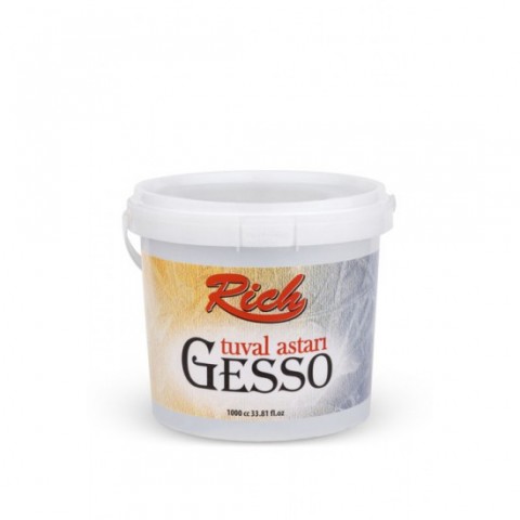 Rich Gesso 1200gr Tuval Astarı Beyaz / 3410