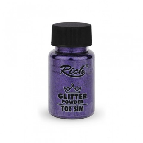 Rich Glitter Powder 50cc Toz Sim Mor  / 04602