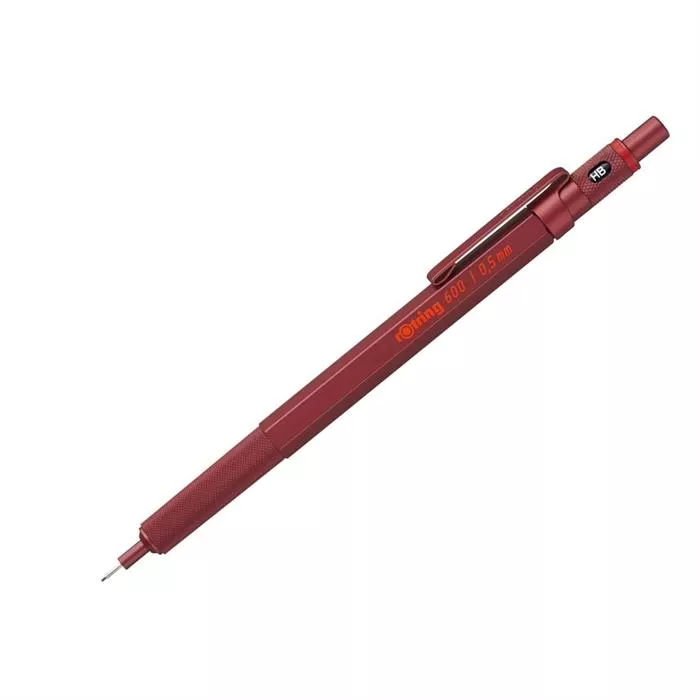 Rotring 600 0.5mm Mekanik Kurşun Kalem Kırmızı / 2114264