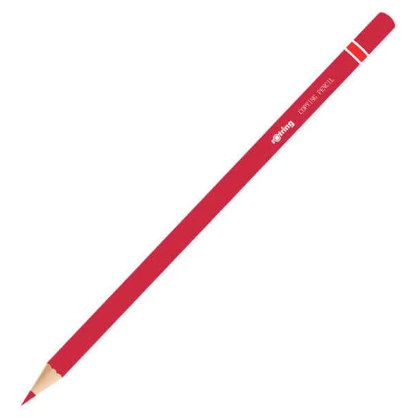 Rotring Kırmızı Kopya Kalemi 12'li Kutu