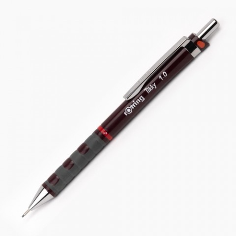 Rotring Tikky 1.0mm Mekanik Kurşun Kalem Bordo / 1904693