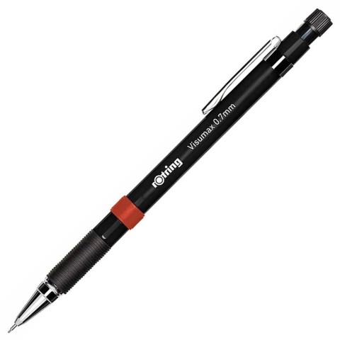 Rotring Visumax 0.7mm Mekanik Kurşun Kalem Siyah