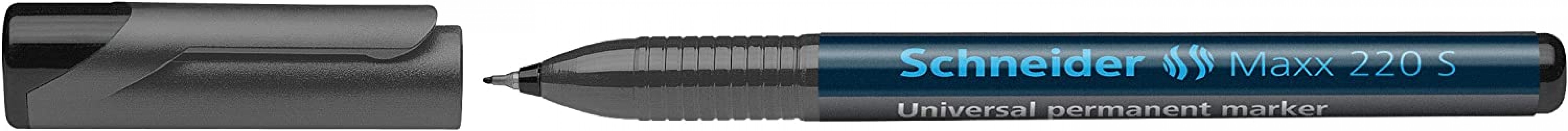 Schneider Maxx 220 S Asetat Kalemi Siyah