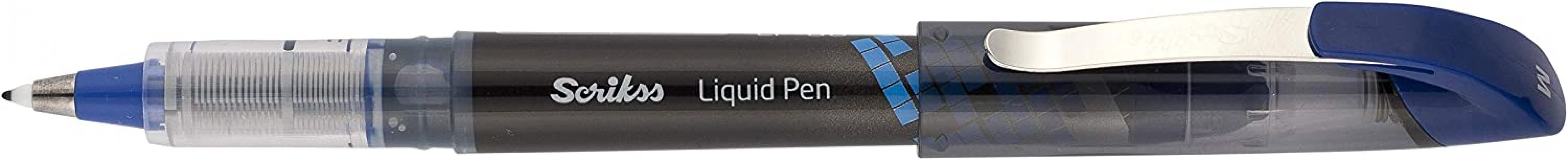 Scrikss LP-68 0.7mm Likid Keçe Uçlu Kalem Mavi