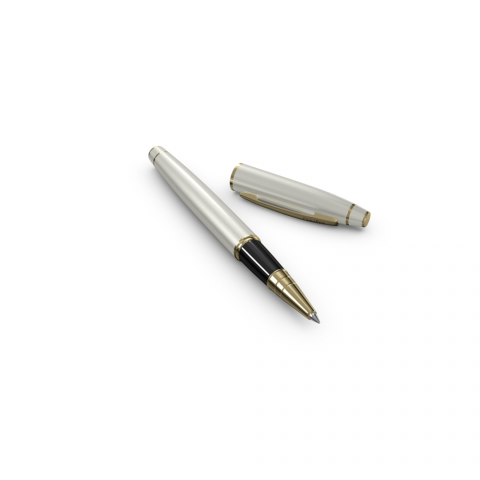 Scrikss Noble 35 Roller Kalem Beyaz Altın