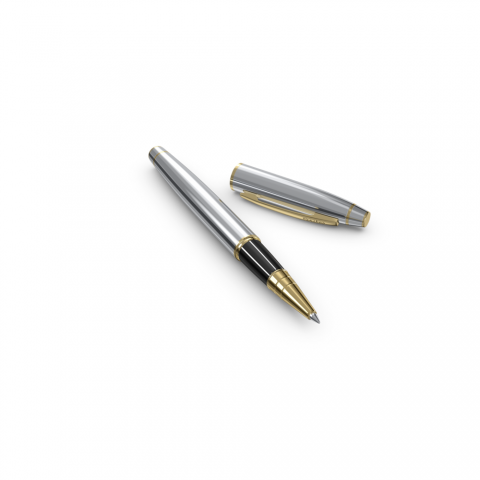 Scrikss Noble 35 Roller Kalem Gold Krom