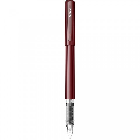 Scrikss Primeo Dolma Kalem, M Uç, Bordo