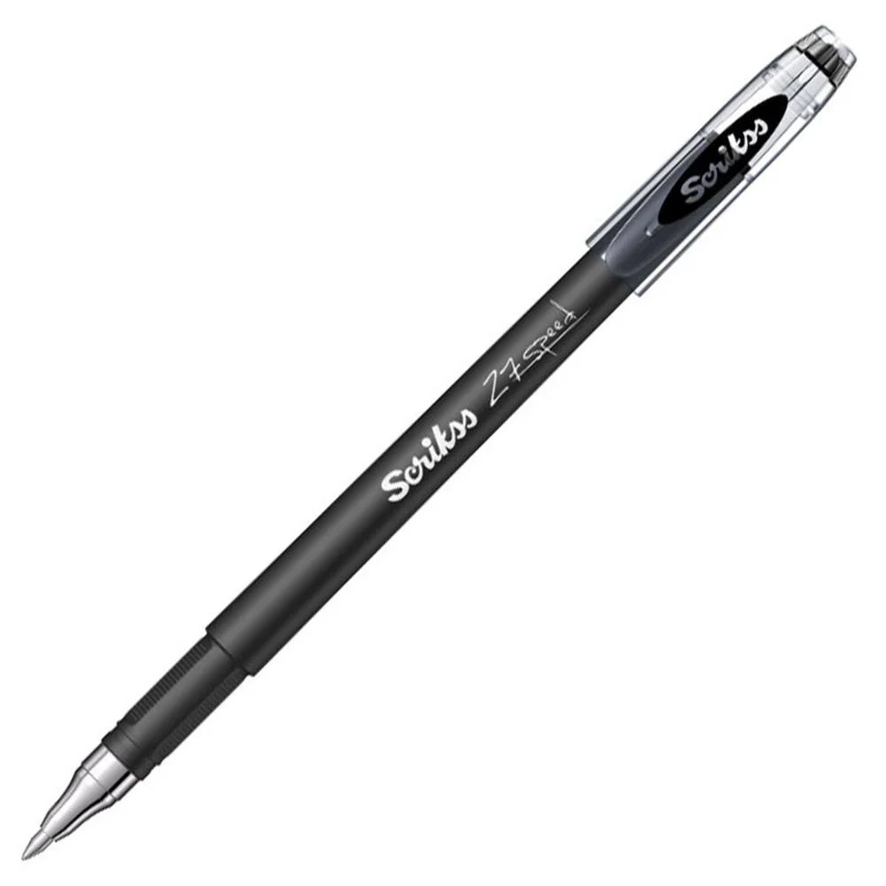 Scrikss Z Speed 0.7mm Jel Kalem Siyah /
