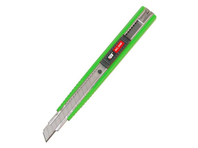 SDI Maket Bıçağı Dar Metal Korumalı / 3000C