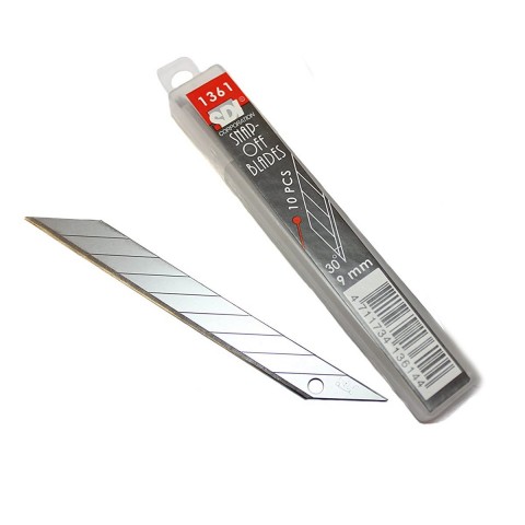 SDI Maket Bıçağı Yedeği 30 Derece Eğimli Dar 10'lu Kutu / 1361