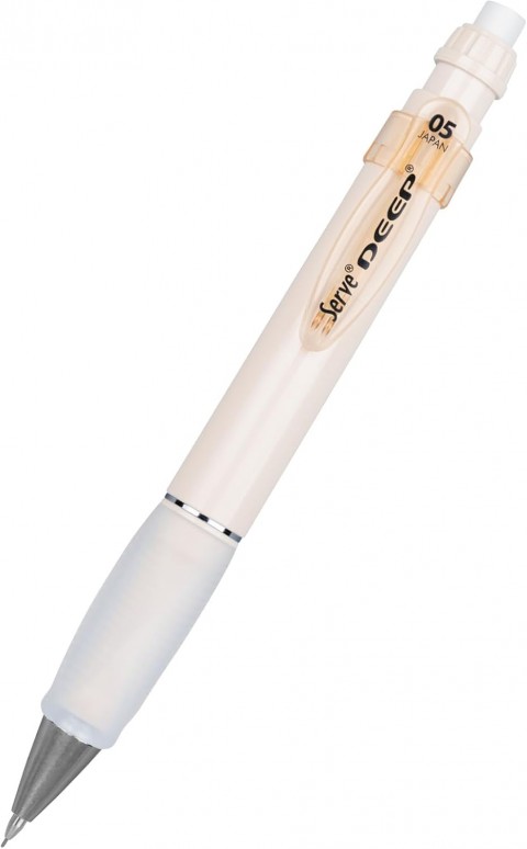 Serve Deep Natural Colors 0.5mm Mekanik Kurşun Kalem - Fildişi