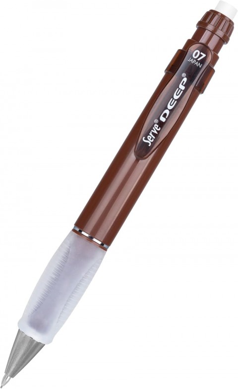 Serve Deep Natural Colors 0.7mm Mekanik Kurşun Kalem - Toprak Kahverengi