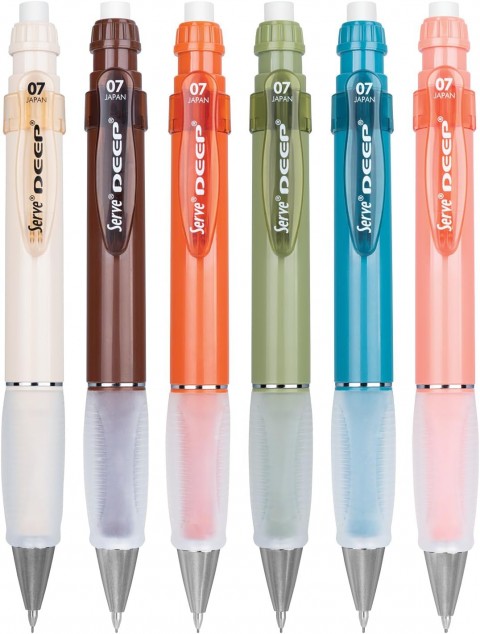 Serve Deep Natural Colors 0.7mm Mekanik Kurşun Kalem - Yaprak Yeşili