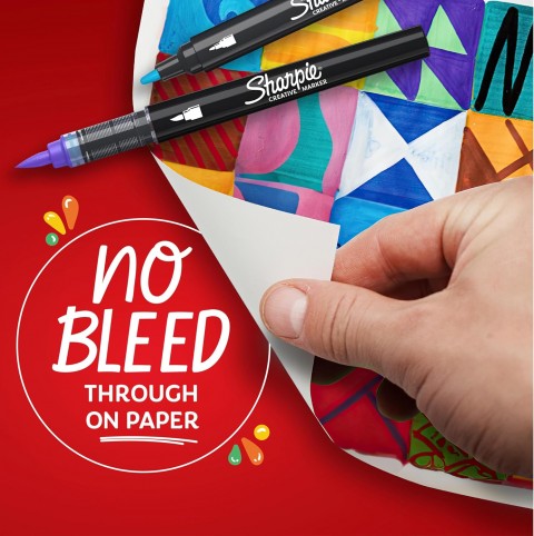 Sharpie Acrylic Paint Markers 2'li Yuvarlak Uç Akrilik Markör Kalem Seti / 2201181