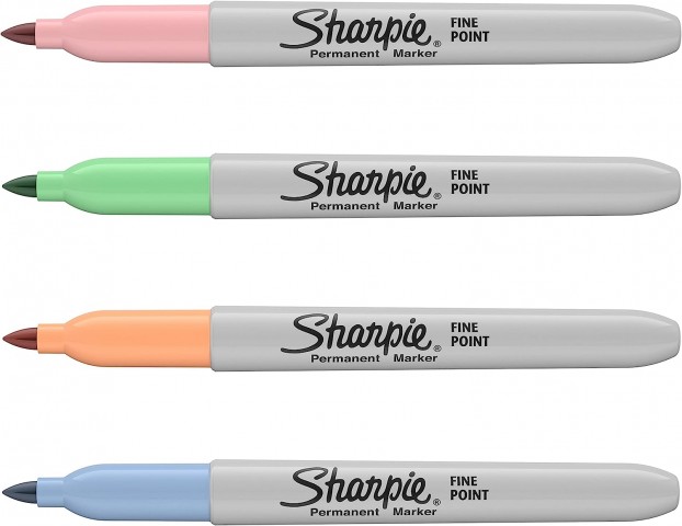 Sharpie Fine 4'lü Yuvarlak Uç Permanent Markör Pastel Renkler Set / 2065402