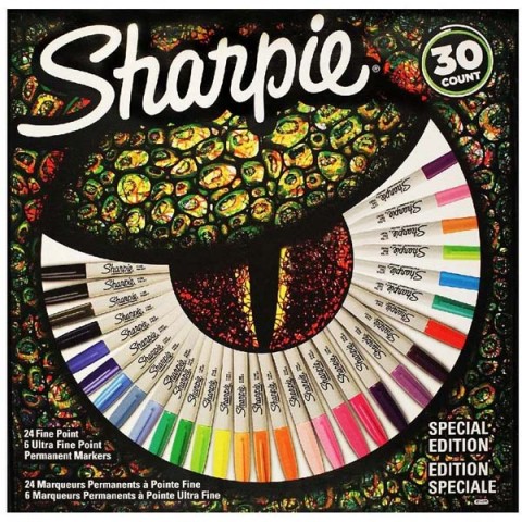 Sharpie Markör Permanent Fine Kertenkele 30 lu 2061335