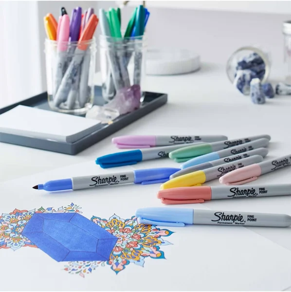 Sharpie Permanent Markör Fine 24'lü Karışık Renk Set / 2180834