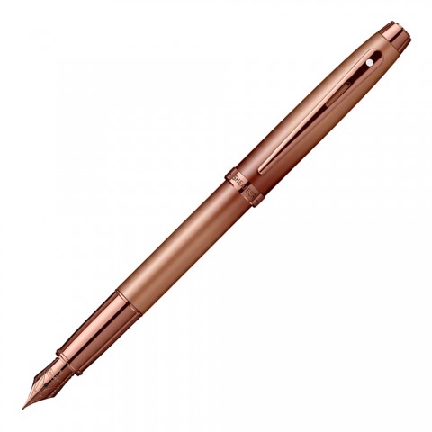 Sheaffer 100 Coffee Edition Dolma Kalem, M Uç, Mat Kahve / 9374-0
