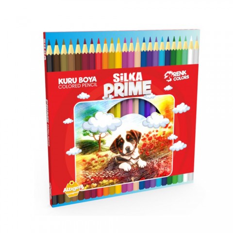 Silka Hex Prime 24'lü Kuru Boya Kalem Seti / Art.1048