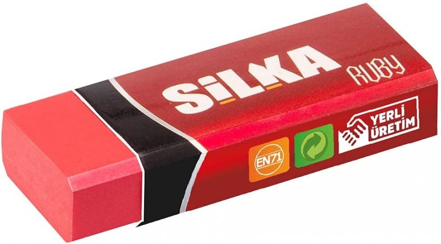 Silka Ruby Orta Boy Silgi - 1 Adet / art.58