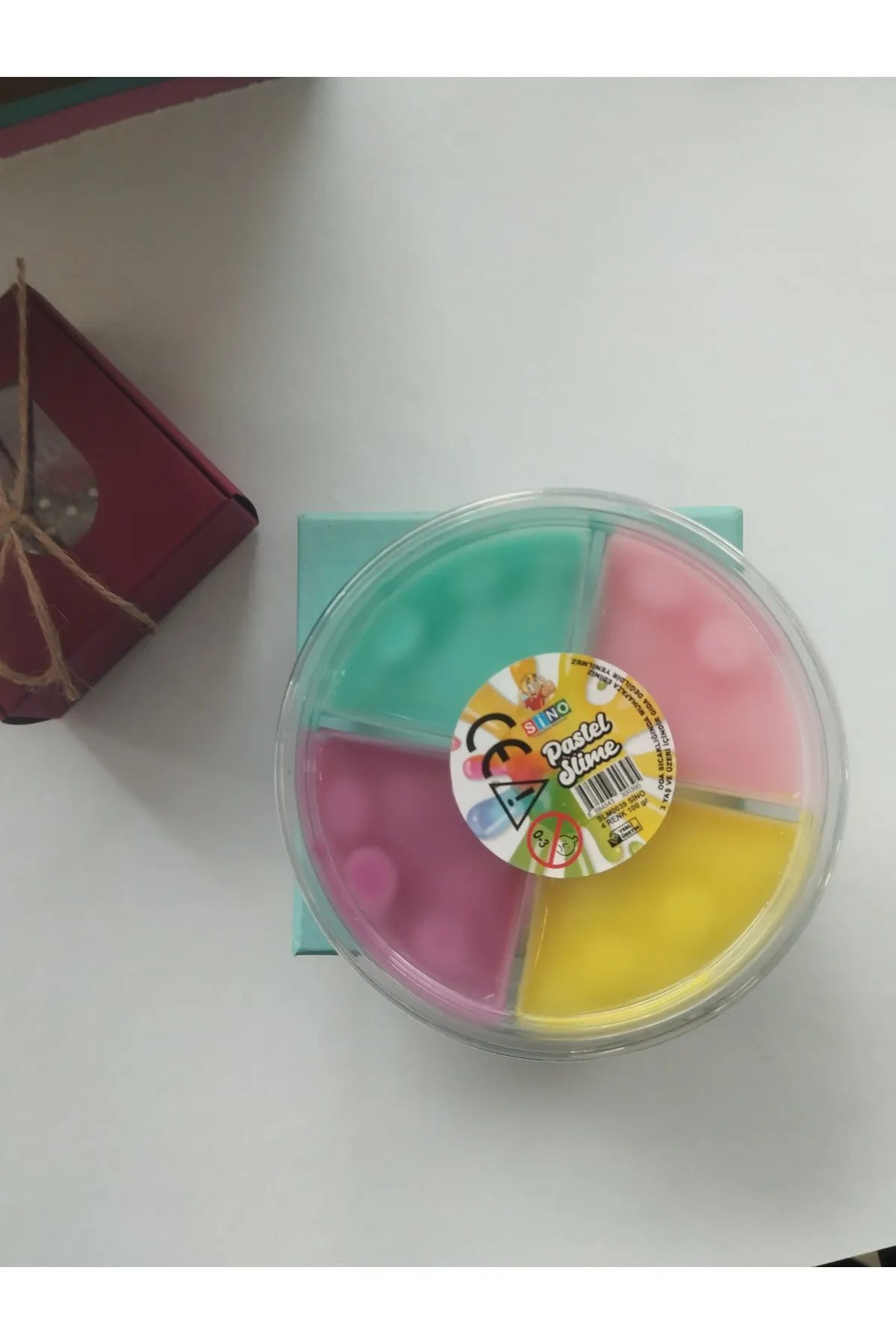 Sino Slime 4 Renk 100gr Pastel Renkler - 1 Adet / SLM0039