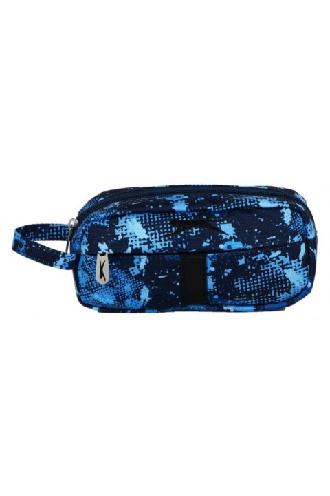 Slazenger Çift Gözlü Desenli Kalem Kutu - Lacivert