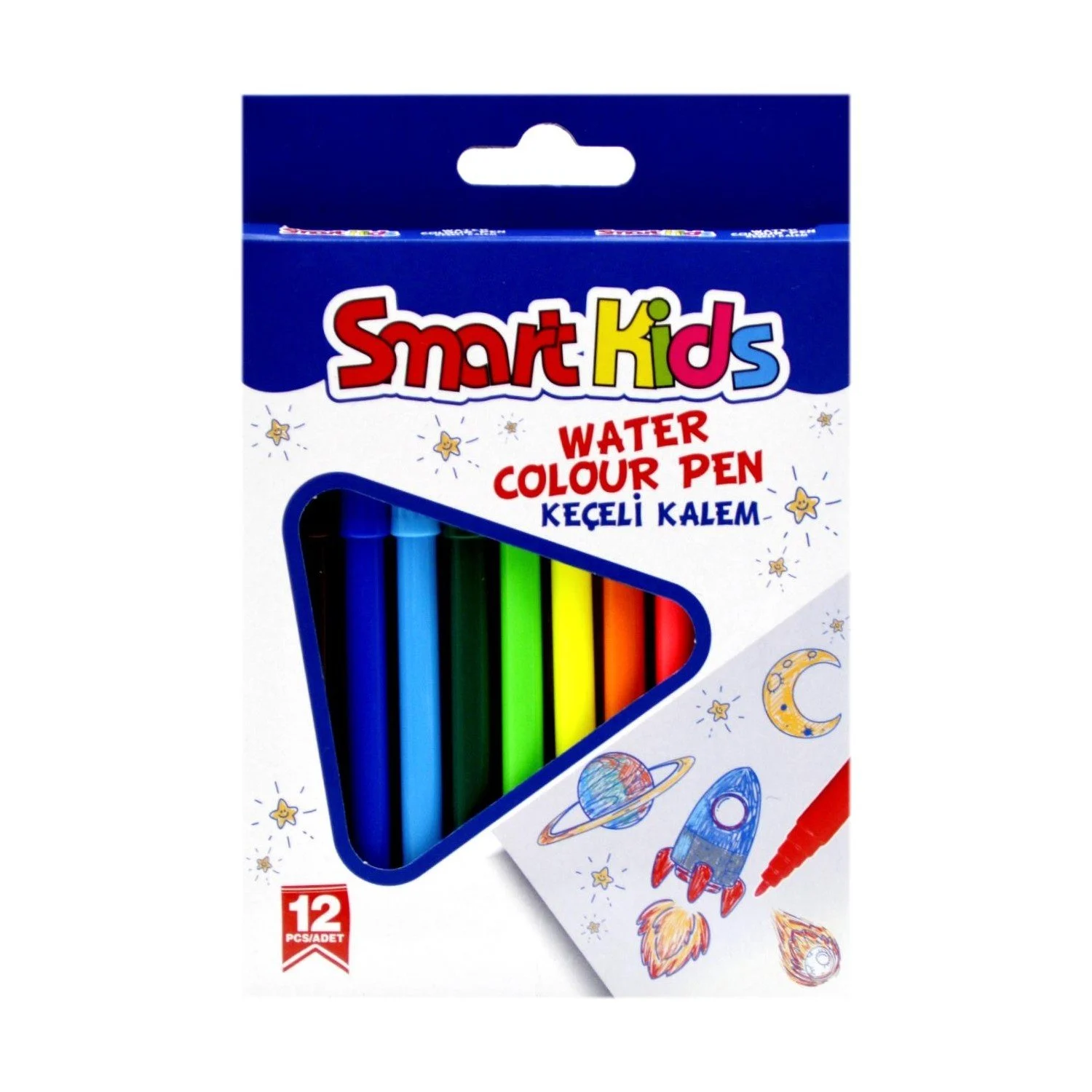 Smart Kids 12'li Keçeli Boya Kalemi / 3560
