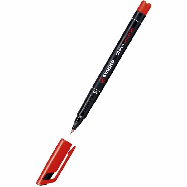Stabilo 841/40 OHP 0.4 Mm Kırmızı Asetat Kalem