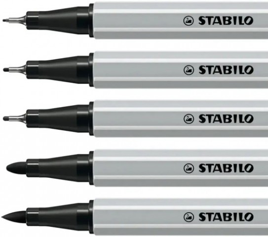 Stabilo Arty Creative Tips 5'li Teknik Çizim Kalem Seti / 89/5-1-20