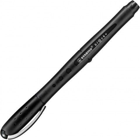 Stabilo Black 0.5mm Kapaklı Jel Roller Kalem Siyah